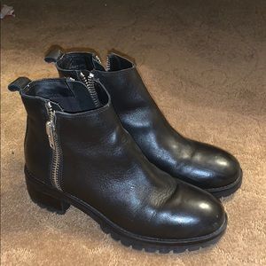 Urban outfitters black booties